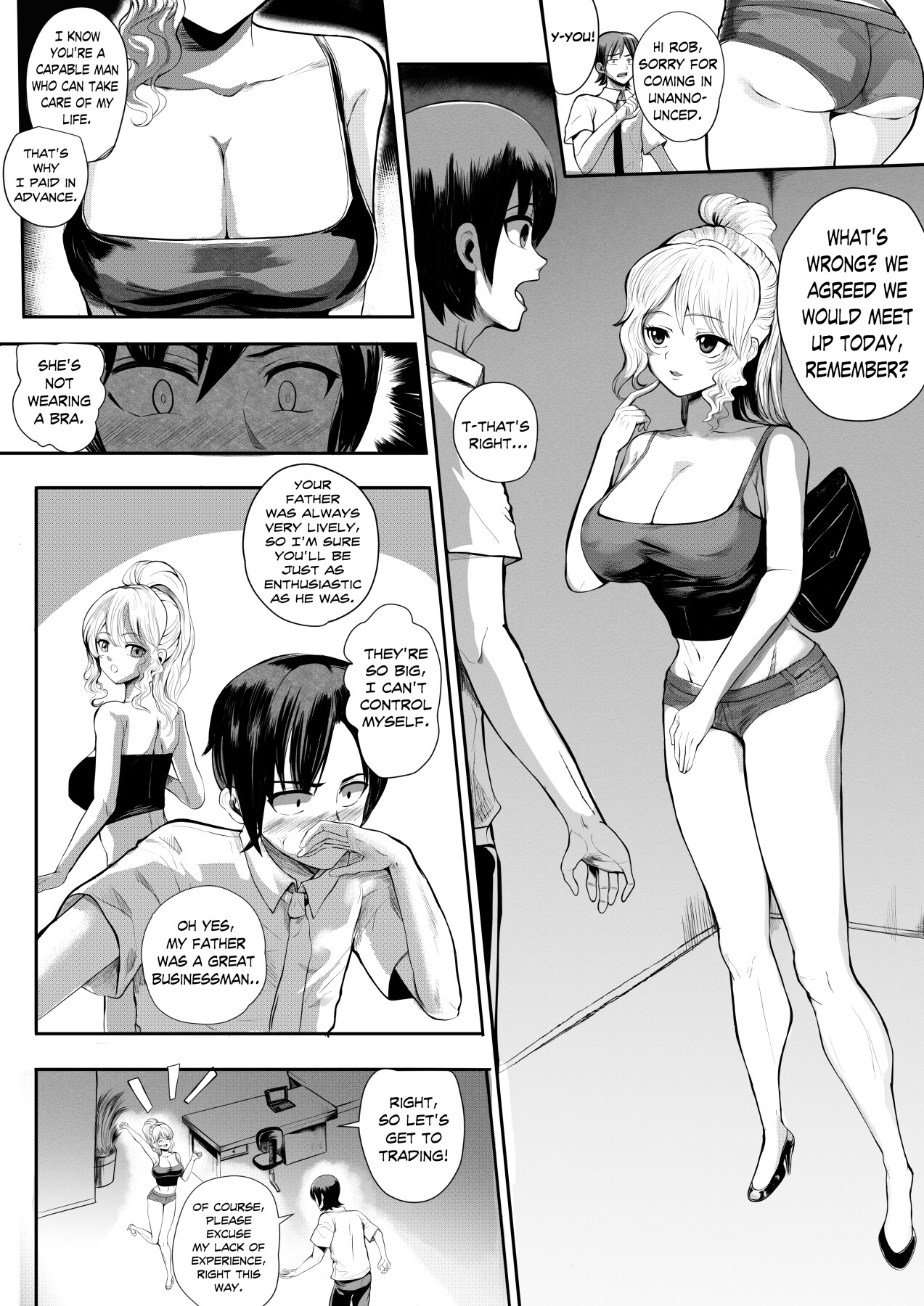 Hentai Manga Comic-Inherited Business 1-Read-15